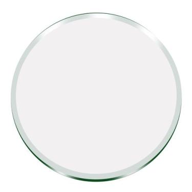Imagem de Tampo de mesa de vidro SZG Glass 14 polegadas redondo temperado com bo