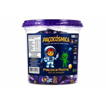 Imagem de Paçoca Rolha Paçocósmica c/ 50 Und. - 750g - DOCES H&M