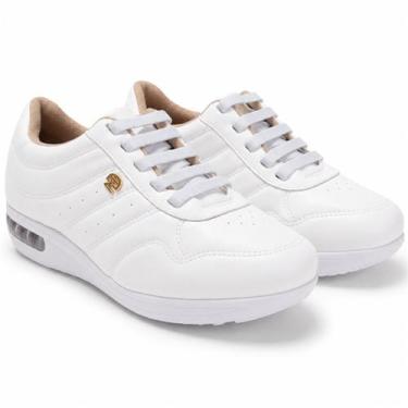 Imagem de Tênis Feminino Slip On Modare Ultraconforto Gel Tech Bolhas Cor:Branco