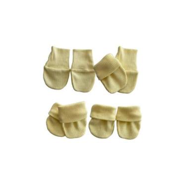 Imagem de Luvas Para Bebês Kit com 4 Pares Vanetex