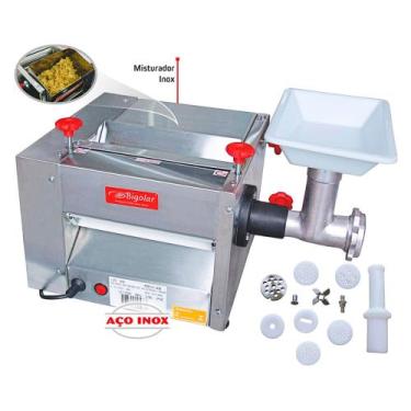Imagem de Cilindro de Massas Conjugado Bigolar 25cm Inox 1/3CV Bivolt