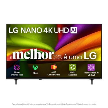 Imagem de Smart TV 43" 4K LG 43NU850BPSA NANO AI WebOS 26 HDR10