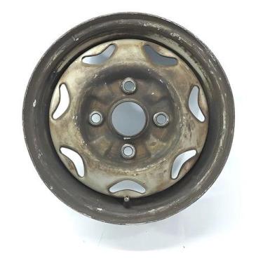 Imagem de USADO: Roda De Aço Aro 13 Original Suzuki Swift 1991 A 1998 Prateado