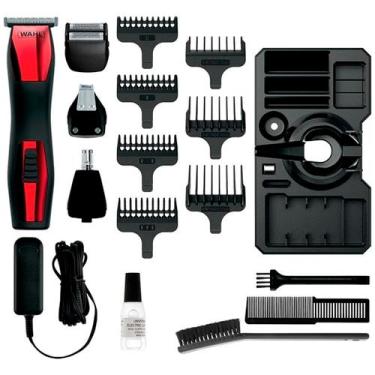 Imagem de Aparador de Pelos Wahl Groomsman T-Pro Bivolt - Vermelho