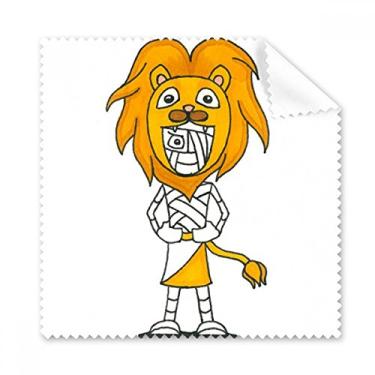 Imagem de Egito Múmia Horus Chapéu de Leão Pano de Limpeza para Limpeza de Tela, 5 peças