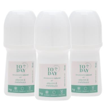 Imagem de Kit 3 Desodorantes Naturais Alecrim & Melaleuca Roll On