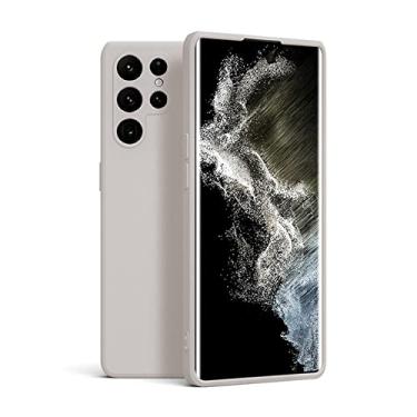 Imagem de Capa de telefone de silicone líquido quadrado fashion para Samsung Galaxy S22 S21 S20 Ultra Plus FE A72 A71 A52 A51 A32 A31 A73 A33 4G 5G,T,Para Galaxy S10