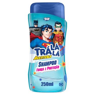 Imagem de Shampoo Infantil Trá Lá Lá Aventura Justice League Força e Proteção 250ml 250ml