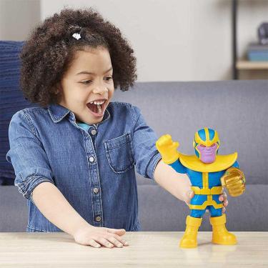 Imagem de Boneco Articulado - Mega Mighties - Marvel Super Hero - Thanos - Hasbro