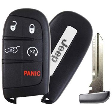 Imagem de Mopar 6814 3505AC, transmissor de controle remoto para sistema de entrada e alarme sem chave