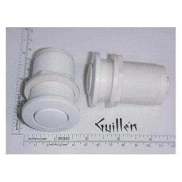 Imagem de Jacuzzi K232959; Ultra Jet LS532; conjunto de botão de ar no tamanho do orifício de 4,5 cm; em branco