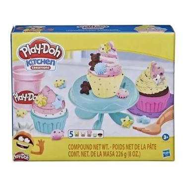 Imagem de Massinha Play-Doh Cupcakes Coloridos Kitchen Creation Hasbro