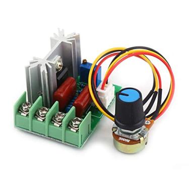 Imagem de Placa controladora de velocidade do motor SCR de alta pot¨ºncia AC 50-220V 2000W,regulador de tens?o el¨¦trica SCR controlador de temperatura/velocidade do motor Dimmer para escurecimento/temperat,