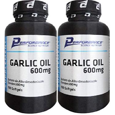 Imagem de Óleo de Alho Garlic Oil 600mg Performance Nutrition 100 Cápsulas kit 2 Und