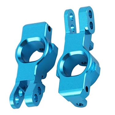 Imagem de Porta cubo frontal C, durável, 2 peças, 1/10 C de liga de alumínio para carro de controle remoto REDCAT XTE 1/10 (azul)
