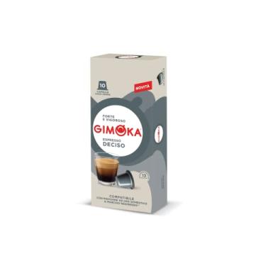 Imagem de Gimoka Cápsulas De Café Deciso Compatível Com Nespresso Contém 10 Cápsulas