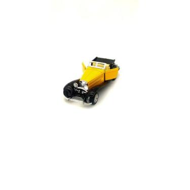 Imagem de Carrinho De Ferro Miniatura Antigo Clássico Carros Brinquedo 1:32 - Di