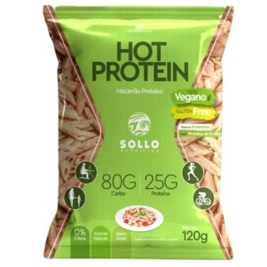 Imagem de Macarrão Hot Protein Sem Glúten e Vegano120g (com Proteína de Ervilha - 25g de Proteína) - Sabores (Creme de Ervilhas)