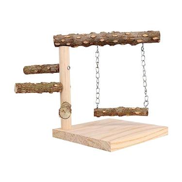 Imagem de Bothyi Pet Parrot Playstand Bird Playground Cockatiel Mastigar Training Durable Bird Stand Parrot Play Stand para Conures Lorikeet Lovebird, pau de pimenta