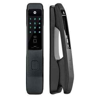 Imagem de Fechadura Biométrica Yale YMI 70A APP  - Trinco Lingueta e Reversível