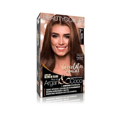 Imagem de TINTURA BEAUTY COLOR KIT 7.7 CHOCOLATE DOURADO