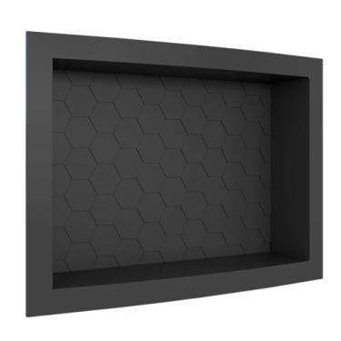 Imagem de Nicho Plástico Injetado Preto - Medidas: 40X27 Cm - Cozimax