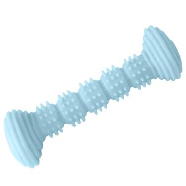 Imagem de Chewtoyo Brinquedo de borracha para brincadeiras interativas de filhotes – Escova de dentes durável e duradoura para cães