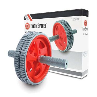 Imagem de BodySport AB Wheel Wobble Free Antiderrapante Roda Dupla Portátil Ab Roller!