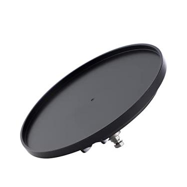 Imagem de Suporte universal de vibrador de 12,7 cm para máquinas sexuais do sistema KlicLok, ventosa grande com anéis de borracha para vibrador de base plana irregular