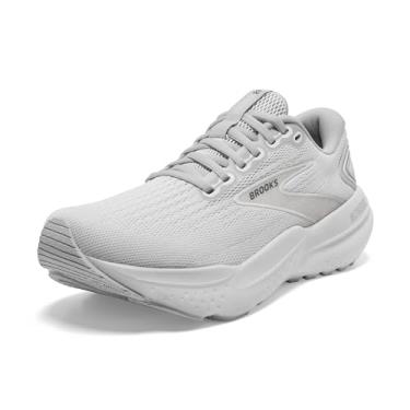 Imagem de Brooks Tênis de corrida masculino Glycerin 21 Neutral, Branco/Cinza, 46