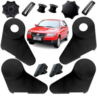 Imagem de Kit de Direção Acab.banco para Volkswagen Gol/Saveiro/Parati G2 G3 G4 G5 G6, 2 Peças, Preto