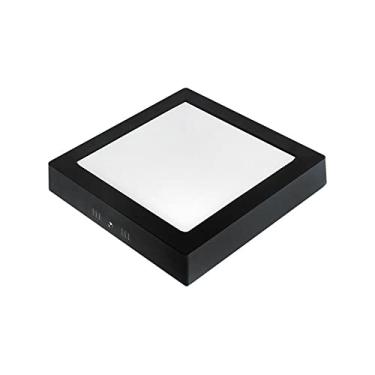 Imagem de Painel de Led Taschibra Quadrado Lux de Sobrepor 18W Bivolt Preto
