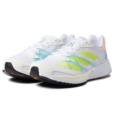 Imagem de adidas Adizero Adios 6 White/Pulse Lime/Light Flash Orange 7.5 B (M)