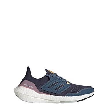 Imagem de adidas T nis de corrida feminino Ultraboost 22, Shadow Navy/Wonder Steel/Magic Malve, 7.5