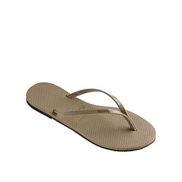 Imagem de Sandalias Havaianas You Metallic Havaianas Feminino Rose Gold 33/34