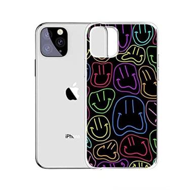 Imagem de Capa melting Smiley Face para celular para Samsung Galaxy A21S A71 S8 S9 S10 Plus lite S20 note 20 Capa ultra transparente, A9, para Galaxy S9 plus