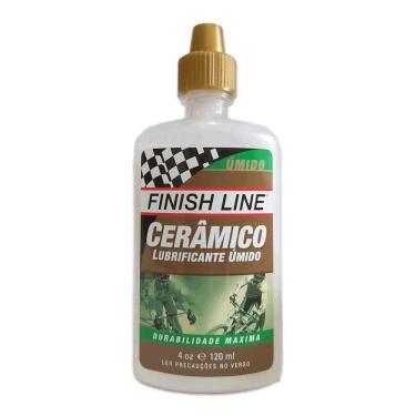 Imagem de Lubrificante Bike Óleo Finish Line Cerâmico Úmido 120Ml