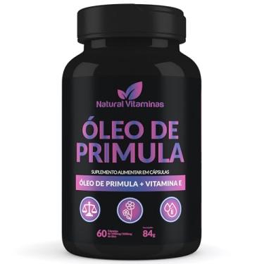 Imagem de Óleo De Prímula + Vitamina E - 1 Pote com 60 Cápsulas de 1400mg/1000mg de Óleo