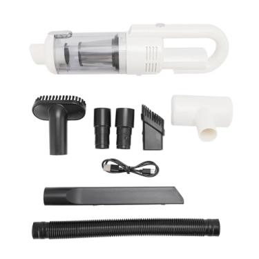 Imagem de Aspirador Portátil Sem Fio, Design Eficiente e Silencioso Função de Limpeza Automática Aspirador de pó Portátil Multifuncional para sofá e Carro 57.000 Rpm