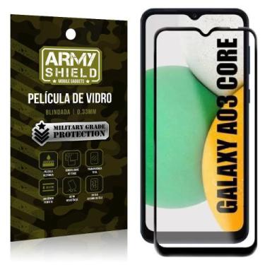 Imagem de Película de Vidro Samsung A03 Core Cobre a Tela Toda Armyshield