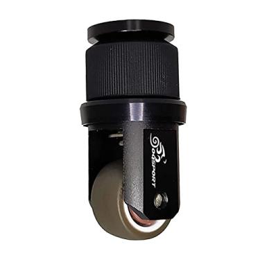 Imagem de Almencla Roda auxiliar universal para acessórios auxiliares de de roda auxiliar de dobrável, Preto