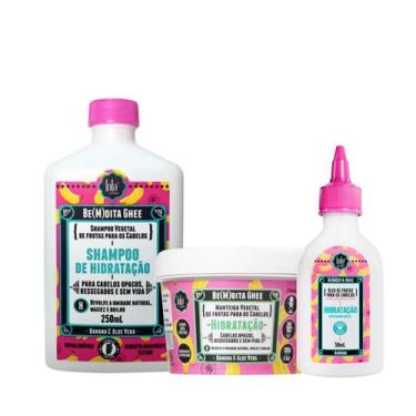 Imagem de Lola Bemdita Ghee Hidratação Sh 250ml + Masc 100ml + Óleo 50ml - Lola 