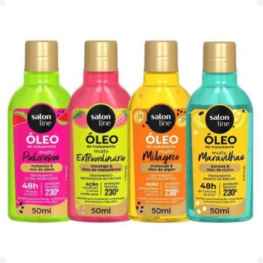 Imagem de Salon Line Multy Óleos: Melancia, Morango, Maracujá E Banana