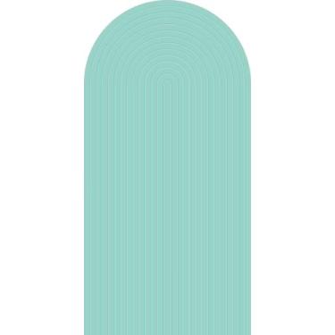 Imagem de Painel Sublimado Vertical Romano Ripado Verde Menta - 080x180cm - Fabr