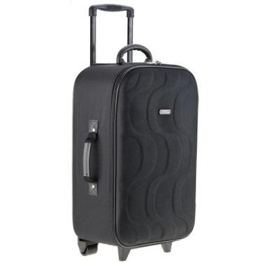 Imagem de Mala de viagem pequena de bordo copacabana tonin preta - M.Valentin (T