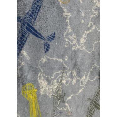Imagem de Cobertor Manta microfibra com sherpa  para bebê 0,80m x 1,00m - BORGON