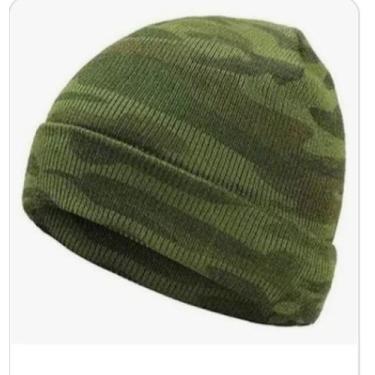 Imagem de 01 Touca  Lã Camuflada exército gorro estilo militar frio intenso la s