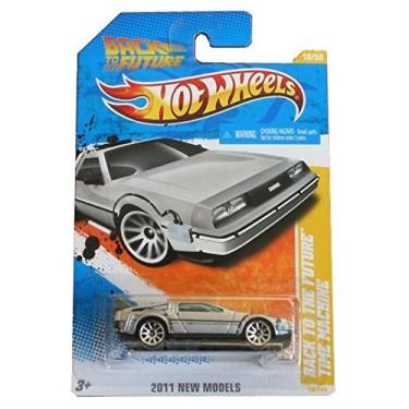 Imagem de Hot Wheels Toy / Game 2011-018 New Models 18/50 Back To The Future Time Machine 1:64 Scale Collectible Die Cast byQ