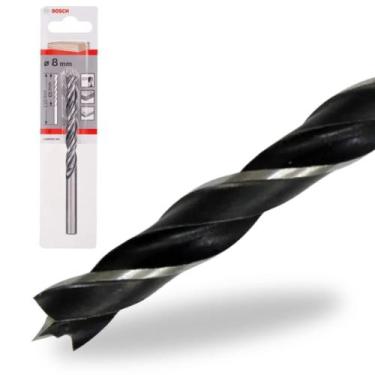 Imagem de Broca em espiral para madeira 8mm bosch