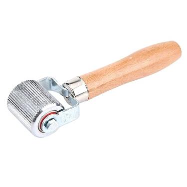 Imagem de Ferramenta de Reparo de Remendo de Pneu Com Cabo de Madeira, Rolo de Rolamento de Esferas para Reparo de Roda de Punção (L)